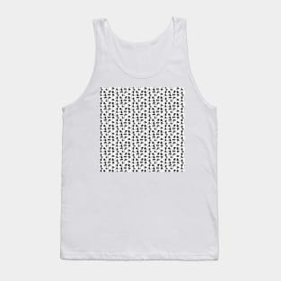 Shadow Puppet Pattern Tank Top